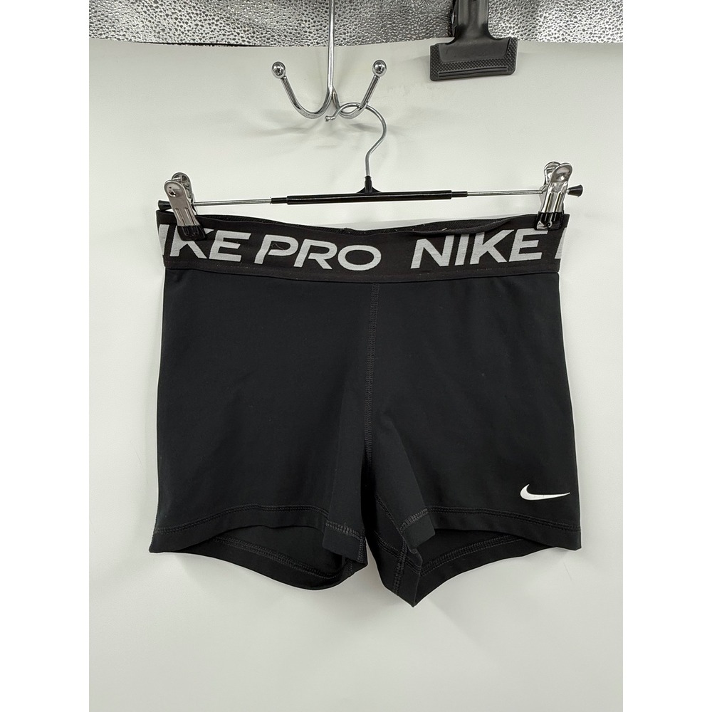 Nike M Pro Dri-FIT Compression Shorts Womens Black 3 Inch Inseam Athletic Gym